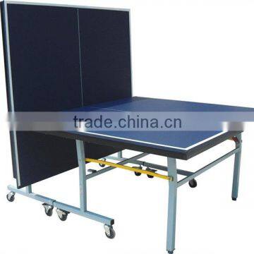 Adjustable table tennis table for school