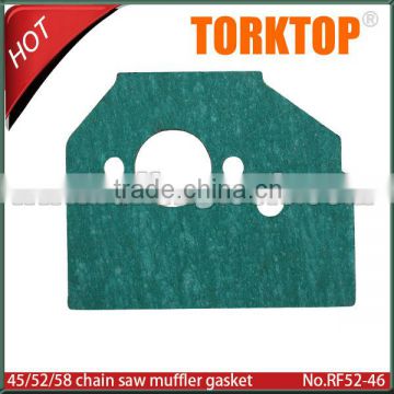 China 4500 5200 5800 chain saw spare parts muffler gasket