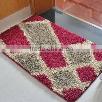 new design room mat with anti-slip base floor mat with TPR base