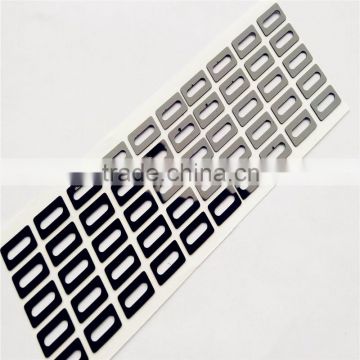 Die cutting pet films & adhesive tape rhinestones rhinestone leather sheets for electronics