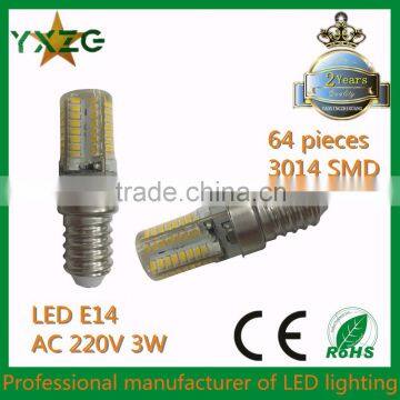 Popular new design 5w e14 led