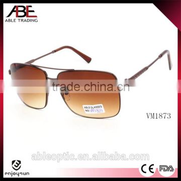 2016 square retro classic uv400 lens polarized outdoor sun glasses metal sunglasses eyewear ce fda                        
                                                                                Supplier's Choice