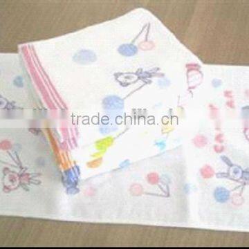 100% cotton children face towel