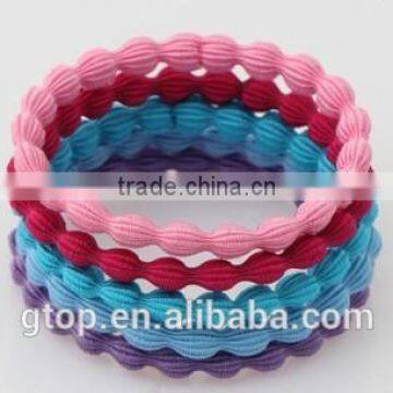Wholesale rubber elastic hair circle cheap good quality R-0007