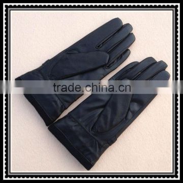 leather palm knit elastic wrist gloves 40cm