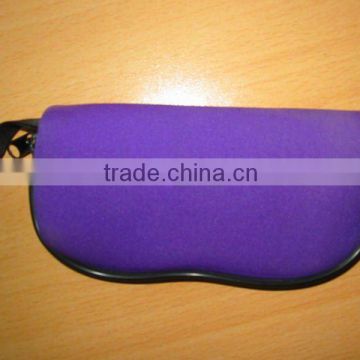 2016 Fashion Purple Neoprene Eyeglass Case
