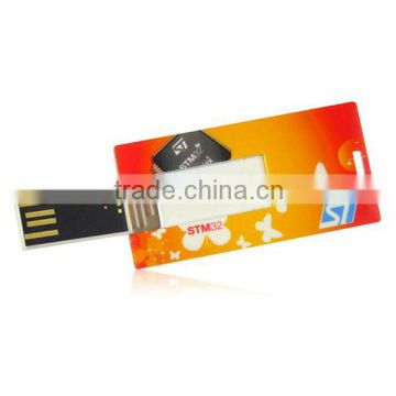 Wholesale thinnest business card usb drive 16GB