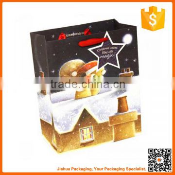hot selling christmas decorative paper gift bag