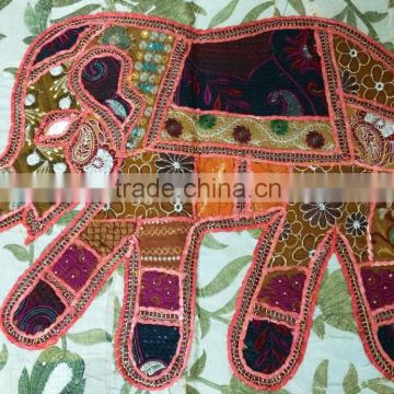 Rich Dazzling Multi color vintage Indian elephant tapestry