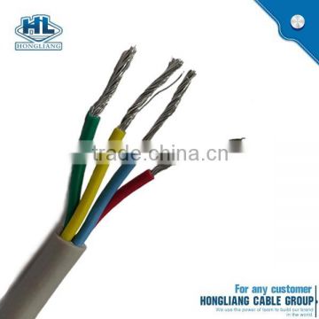 300/500V KVV control cable PVC insulation PVC sheath 3x0.75mm2 10x2.5mm2 24x1.5mm2 manufaturer