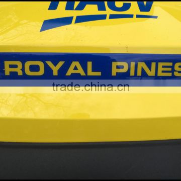 custom high quality PU dome car sticker