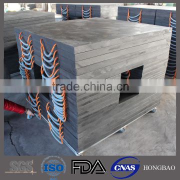 Impact Resisting UHMWPE Crane Outrigger Pad Crane Foot Support