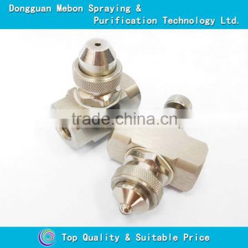mixing air water misting nozzle,air atomizing industry cooling nozzle