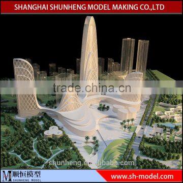 customized made architectural scale model maker from China supplier
