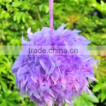 Fluffy l Decorative Ball Chandelle Ball 10cm-Purple
