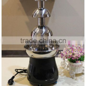 Free shipping 2016 hot Sale Chocolate Fountain Fondue Christmas Waterfall Machine for Event Wedding Children Birthday Party