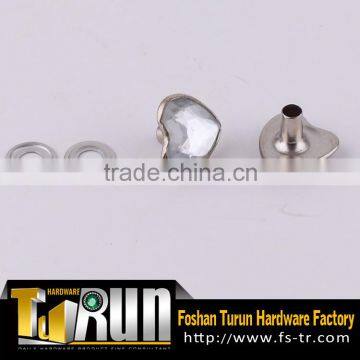 China wholesale beautiful rhinestones acrylic rivet