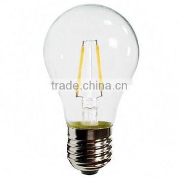 A55 A19 A60 LED Filament Bulb 2w filament led bulb dimmable 360 degree