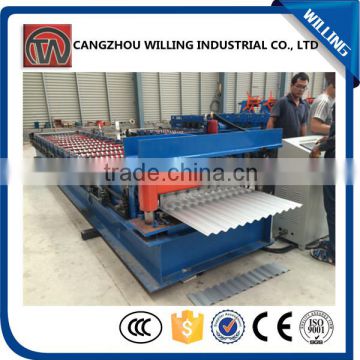 corrugated iron roofing sheet roll forming machine