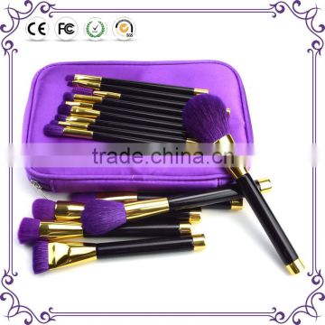 Bamboo 15pcs makeup brushes concealer cosmetic makeup kit brushes long lasting oem makeup brushes
