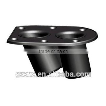 iron top hat for speakers 7202