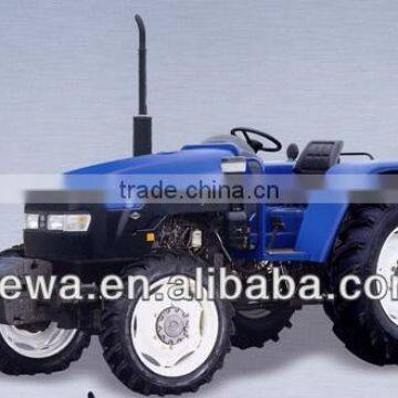 Best seller 75hp 4WD NEW754 with front end loader and backhoe agriculture tractor
