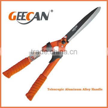 steel handle straight blade hedge shears
