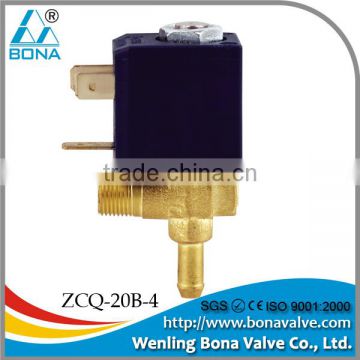 1/8"x6.5mm Brass pressure hot water heater steam boiler 12V 24V 42V Soleonid Valve ZCQ-20B-4