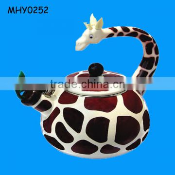 Giraffe shaped hot sale decorative Personalized Teapot