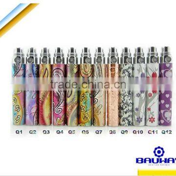 Big promotion! e cigarette 650/900/1100mah capacity colorful ego flash battery