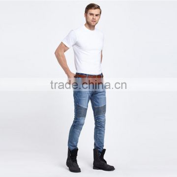 Brand men's fashion men's jeans bule jeans hole personality male personality pants beggar