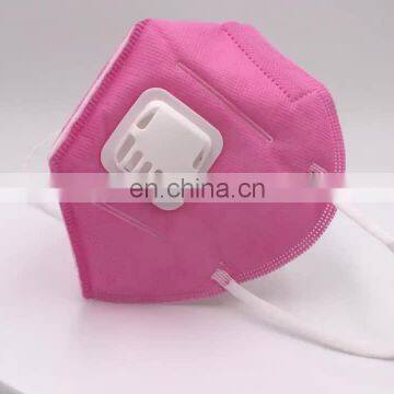 Fashion Pink Color Anti-fog Anti-smog Custom Printed Dust Mouth Mask