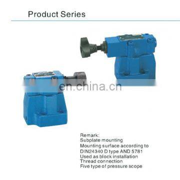 hydraulic pressure compensated flow control reduction valve