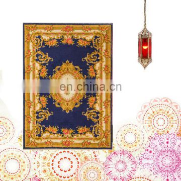 Low Price Hot Sale waterproof velvet prayer rug mat muslim