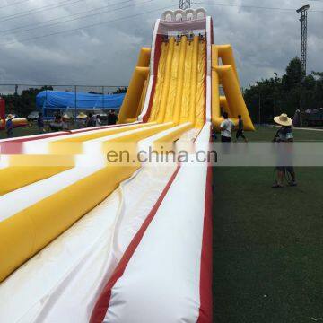 Commercial Inflatable Long Water/Dry Slide Amazing Game For Hot Sale