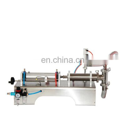 semi-automatic single head electric pneumatic  liquid filling machine