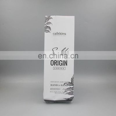 coffee square bottom coffee bag for grain flour cocoa coffee bean packaging bag