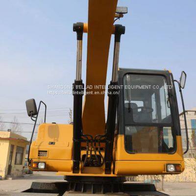 wheel Excavator Hydraulic control system Crawler Bagger  Digger ISUZU  Engine