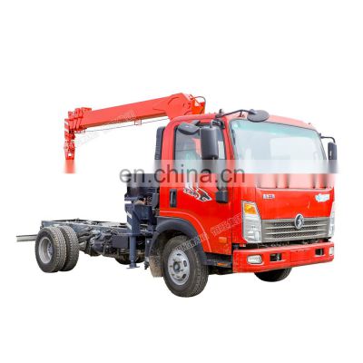 Chinese New Cheap Price Mini Crane Hydraulic Telescopic Boom Truck Mounted Crane