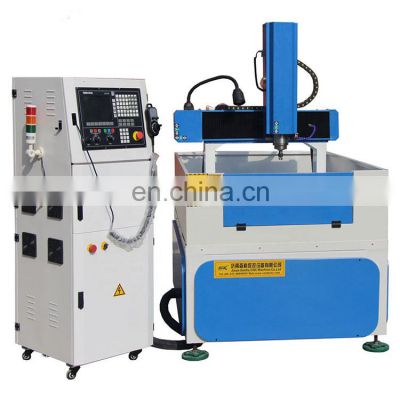Metal deep carving embossing machine SKM 6060 6090 stainless steel metal carving cnc router