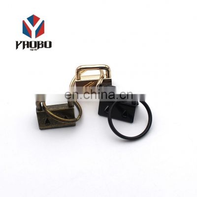 Exquisite Workmanship Shape Keychain Tail Clip Metal Key Fob Hardware With Split Ring