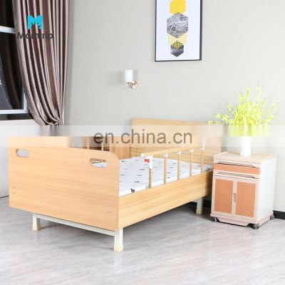 Cheap Price Hot Sale Flat Bed Home Care Bedridden Medical Hospital Nursing Bed with Sponge Mattress