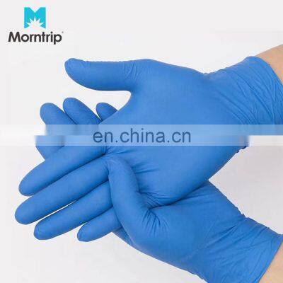 Factory Discount Price Heavy Duty Chemical Oil Acid Water Resistant Industrial Garden Kitchen Fishing Nitrile Gloves