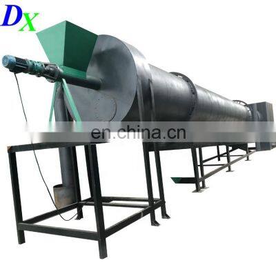 Smokeless energy saving Continuous Rotary biochar charcoal carbonization furnace kiln