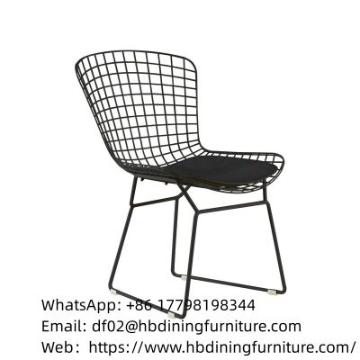 Wire dining chair