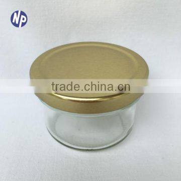 xuzhou clear glass cans/jam jars