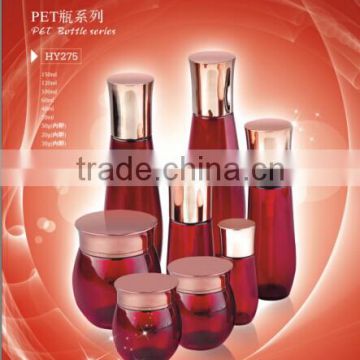 glass material cosmetic packaging,screw cap,pump sprayer sealing type