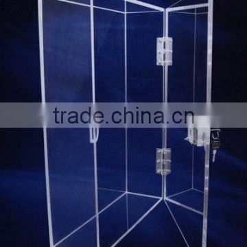 Acrylic Packing Box With Lock and Hange