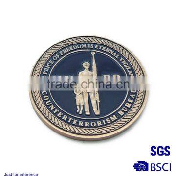 Soldier pattern army Coins personalized custom logo name brand metal coin