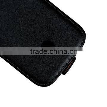 Hot sell Black Flip Leather cover case for Huawei Y330